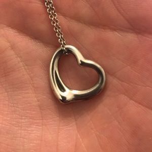 Tiffany & Co. Elsa Peretti Open Heart Necklace